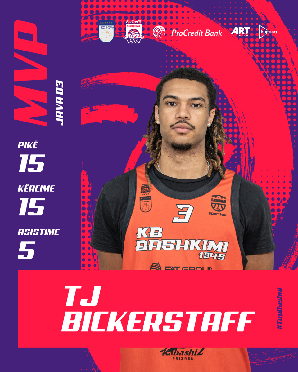 Tj Bickerstaff, MVP i javës së tretë